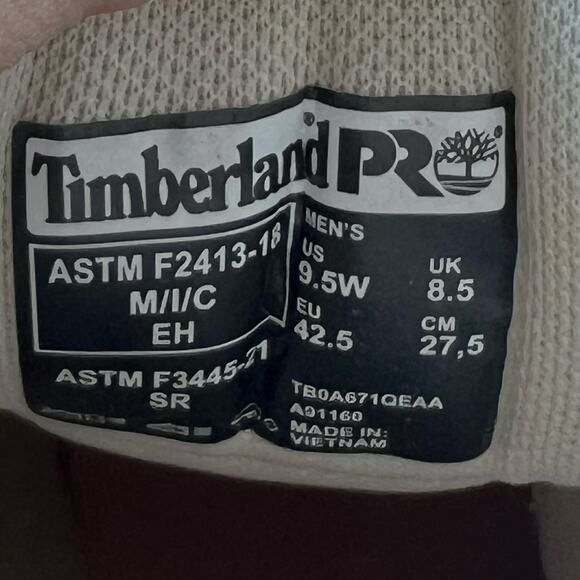 Timberland PRO Light Pink Boots - Picture 9 of 10